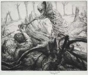 Danza de la muerte: La muerte prohíbe de Percy John Delf Smith
