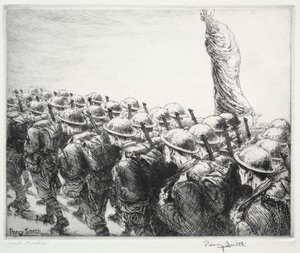 Danza de la muerte: La muerte marcha de Percy John Delf Smith