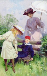 Semillas que viajan (óleo sobre tabla) de Percy Tarrant