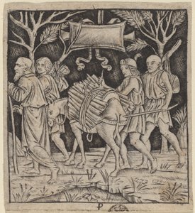 Abraham e Isaac en Camino al Monte Moriah de Peregrino da Cesena