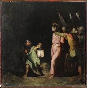 Pasión de Cristo: La captura de Cristo de Perino del Vaga
