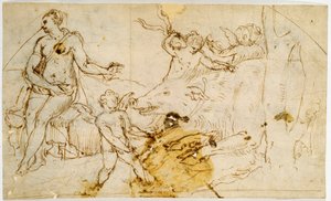 Venus, putti y un jabalí salvaje, c. 1520-1540