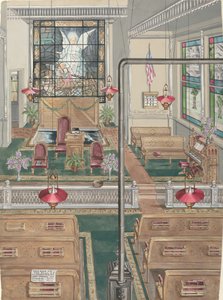 Iglesia Bautista, 1901, 1935-1942 de Perkins Harnly