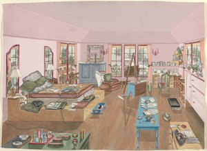 Dormitorio, 1940