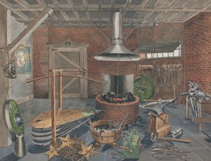 Taller de herrero, 1935-1942 de Perkins Harnly