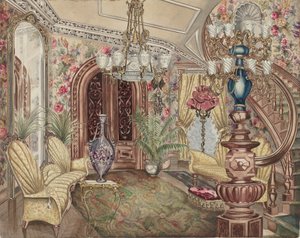 Vestíbulo, 1935-1942 de Perkins Harnly