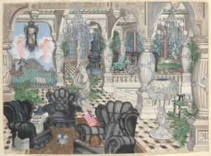Club de hombres de Foyer, 1880-1910 de Perkins Harnly
