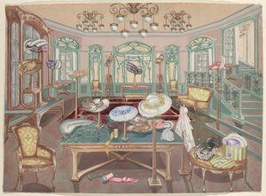 Tienda de sombreros, 1905 de Perkins Harnly