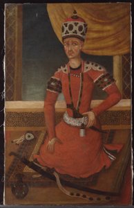 Aga Muhammad Khan Qajar, c.1820 de Persian School