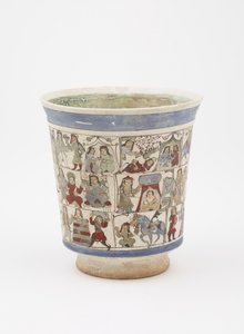 Vaso que representa el 