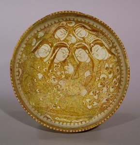 Cuenco, de Kashan, Irán, período selyúcida, 1211-12 d.C. de Persian School