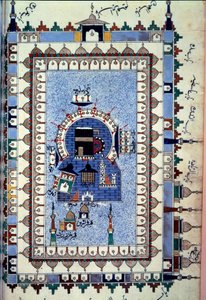 Islam: vista de la Kaaba (Ka