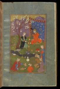 Jamshid u Khurshid, c.1600 de Persian School
