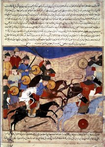 MONGOL Historia de: Guerreros mongoles de Persian School