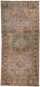 Alfombra medallón de Tabriz, Noroeste de Persia, mediados del siglo XVI