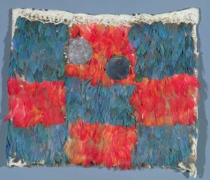 Capa de plumas (textil) de Peruvian School