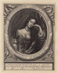 Barbara Villiers, Condesa de Castlemaine, amante del Rey Carlos II