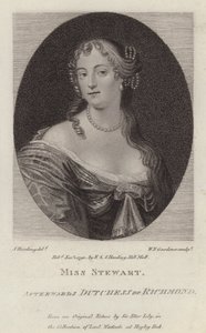 Frances Stewart, Duquesa de Richmond de Peter (after) Lely