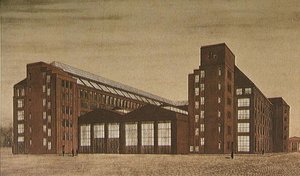 Fábrica de Alta Tensión de AEG, Berlín de Peter Behrens