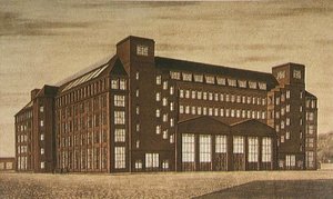 Fábrica de alta tensión AEG, Berlín de Peter Behrens