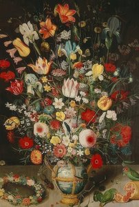 Jarrón con flores de Peter Binoit