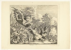 pelea de gallos Aves diferentes (título de la serie)