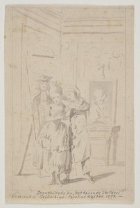 Pierrot y Colombina en "El cuadro parlante"