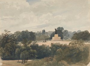 Estatua de Aquiles, Hyde Park, Londres de Peter DeWint