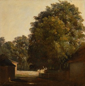 Paisaje con castaño de Peter DeWint