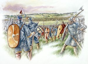 Batalla de Hastings, 1066, c1990-2010 de Peter Dunn