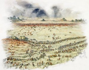 Batalla de Hastings, 1066 de Peter Dunn