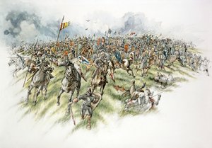 Batalla de Hastings, 1066 c. 1990-2010 de Peter Dunn