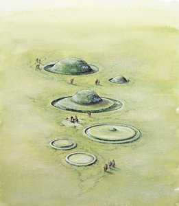 Tipos de túmulos de la Edad de Bronce, Edad de Bronce, c1990-2010 de Peter Dunn
