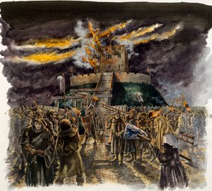 Torre de Clifford, 1190, c1990-2010 de Peter Dunn