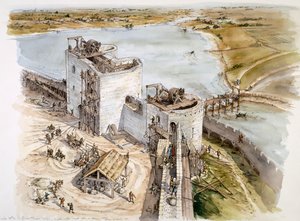Torre de Clifford, finales del siglo XIII, c1990-2010 de Peter Dunn