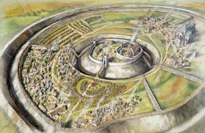 Old Sarum, 1086, c. 1990-2010 de Peter Dunn