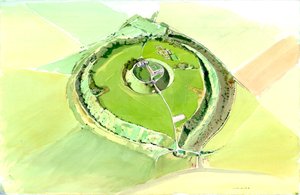 Old Sarum, c. 2010 de Peter Dunn