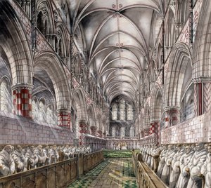 Abadía de Rievaulx, siglo XIII de Peter Dunn