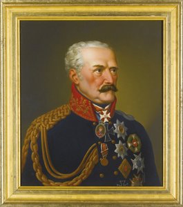 Retrato de Gebhard Leberecht von Blücher, príncipe de Wahlstatt de Peter Eduard Stroehling