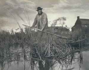 Volviendo a casa desde los pantanos, Vida y paisaje en los Norfolk Broads, 1886 de Peter Emerson und Thomas Goodall