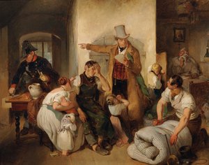 El embargo, 1840 de Peter Fendi