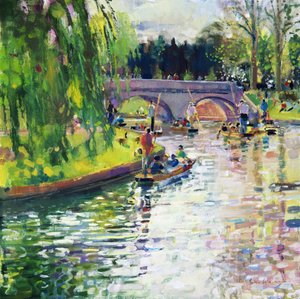 Verano verde alegre de Peter Graham (Contemporary)