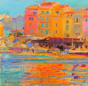 Reflejos de Saint Tropez de Peter Graham (Contemporary)