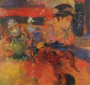 Rosas de verano de Peter Graham (Contemporary)