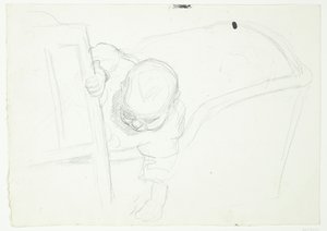 Barn i vugge de Peter Hansen