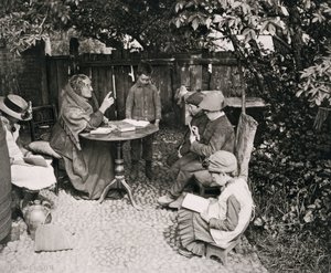 Una escuela de damas, 1887 de Peter Henry Emerson