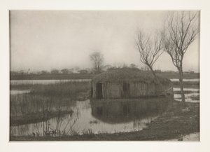 A Reed Boat-House, placa XXXI de Life and Landscape en los tableros de Norfolk