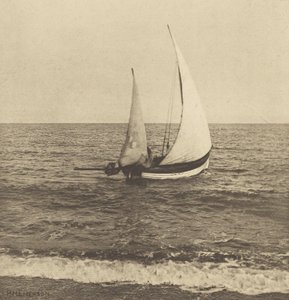 Un camaronero de Suffolk "se va" de Peter Henry Emerson
