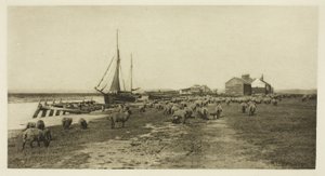 Blackshore, río Blythe (Suffolk) de Peter Henry Emerson