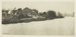Fábrica de ladrillos en el río Bure (Norfolk) de Peter Henry Emerson
